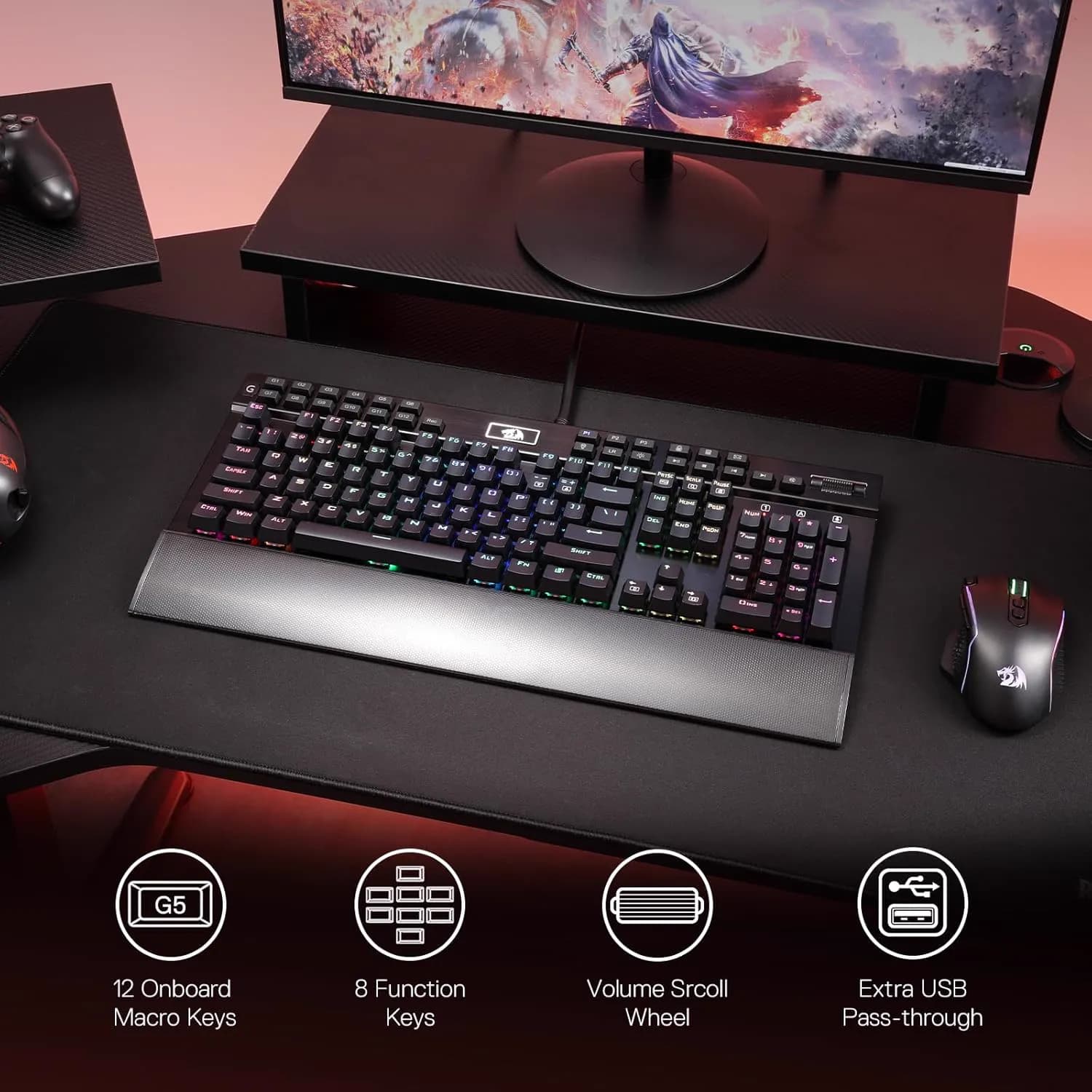 Redragon K550 Yama Wired 4