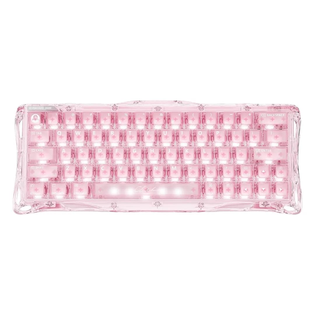 GravaStar Mercury V60 Hall Effect Crystal Rose 1