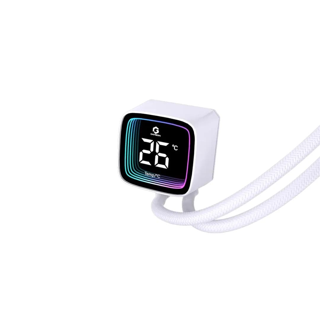GAMEON KRAKEN N360 LCD Display ARGB White 3