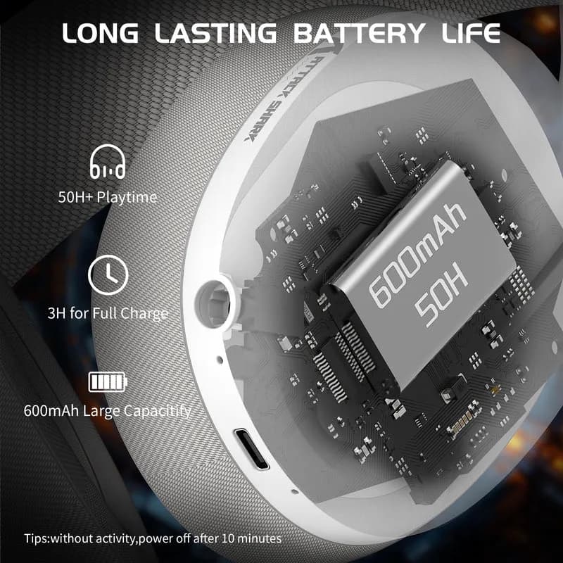 Attack Shark L80 Ultra-Light Tri-Mode White 4