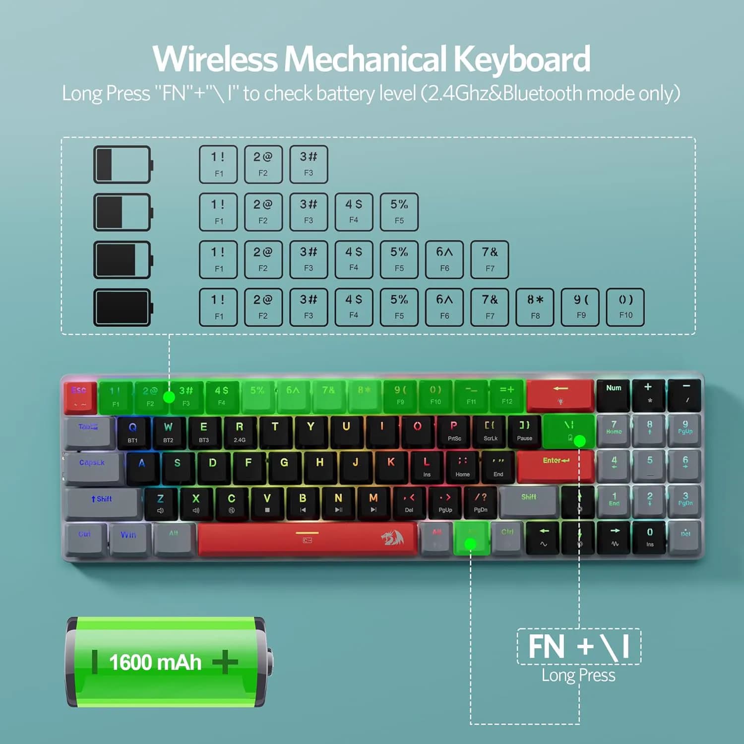 Redragon K626RGB Ashe Pro 4