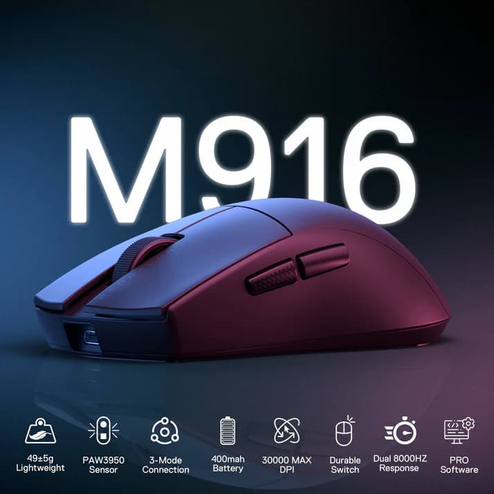 Redragon K1NG M916 ULT 8K Hz Black 3