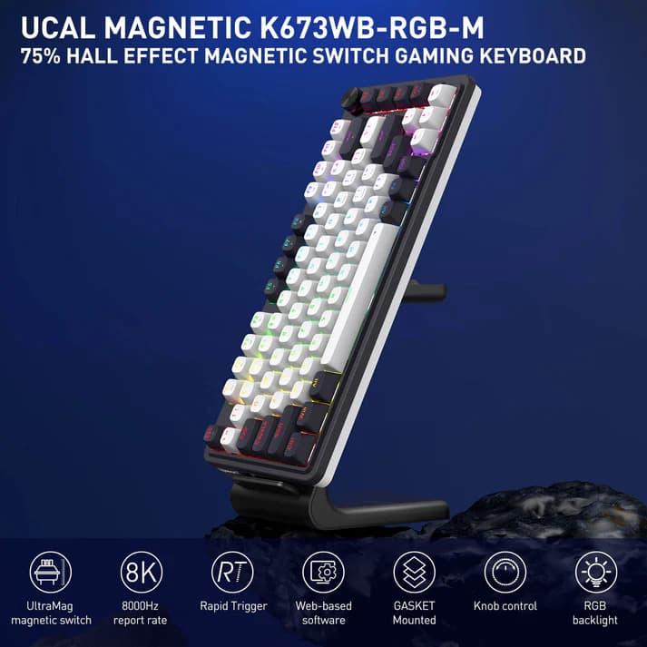 Redragon UCAL K673WB HE Magnetic 4