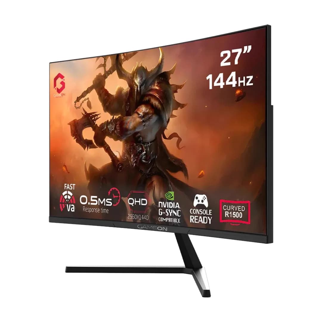 GameOn Pro 27In 2K 144Hz VA 0.5ms GC27Q144VA 2