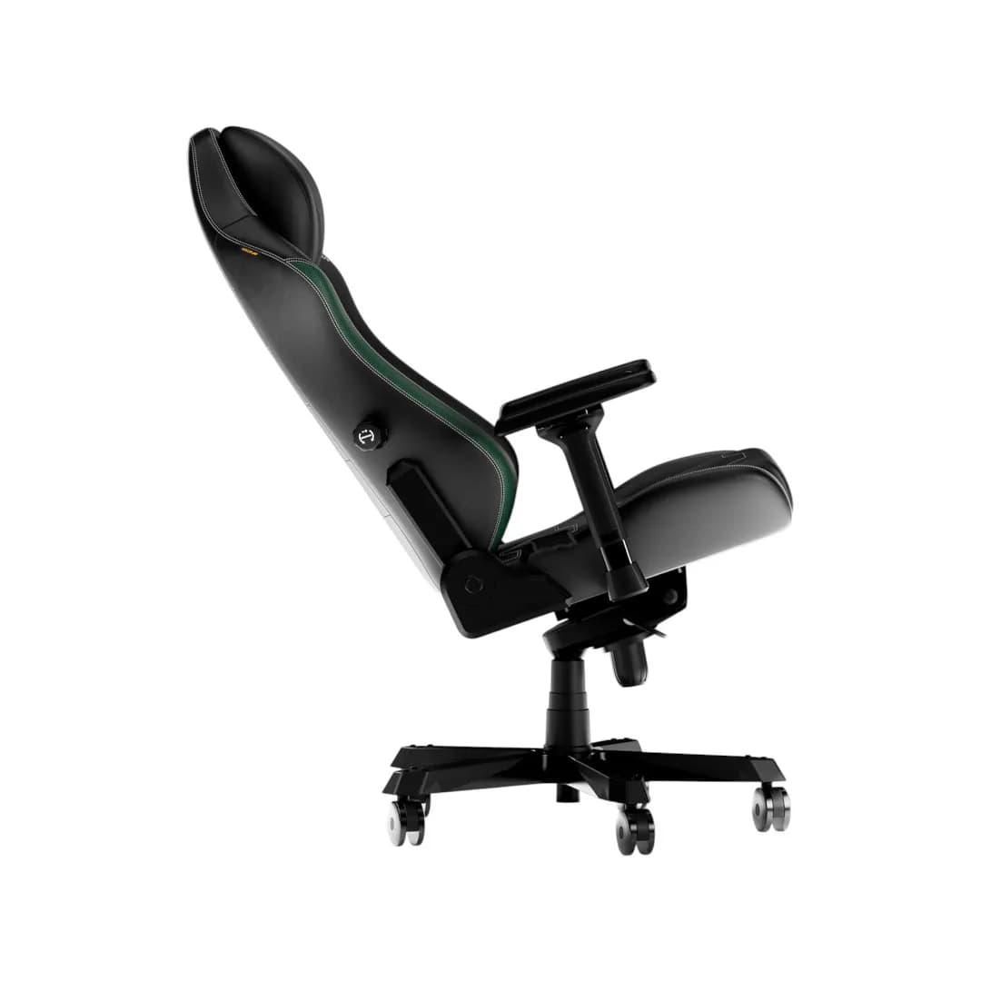 DXRacer Master Black & Green Microfibre Leather 3