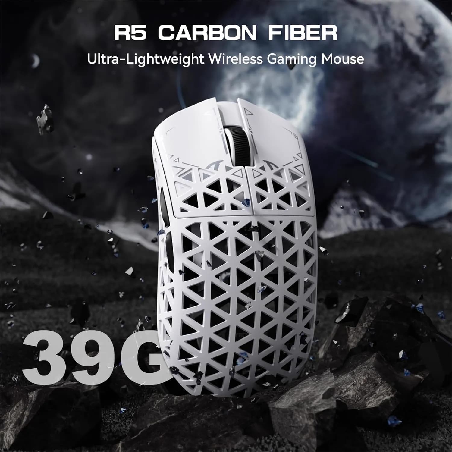 Attack Shark R5 Ultra Wireless White 3