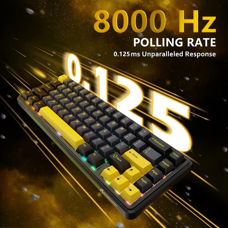 Attack Shark X65 HE Wired Starry Black 3