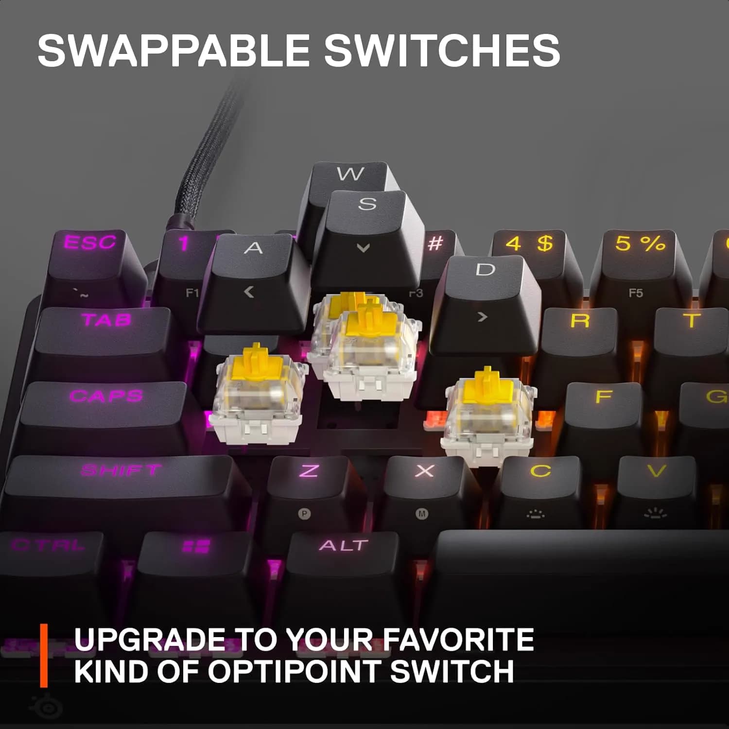 SteelSeries Apex 9 MINI Wired Black 5