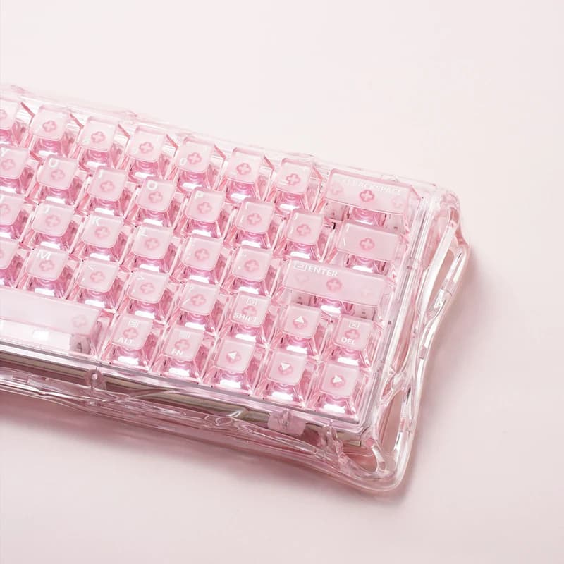 GravaStar Mercury V60 Hall Effect Crystal Rose 3