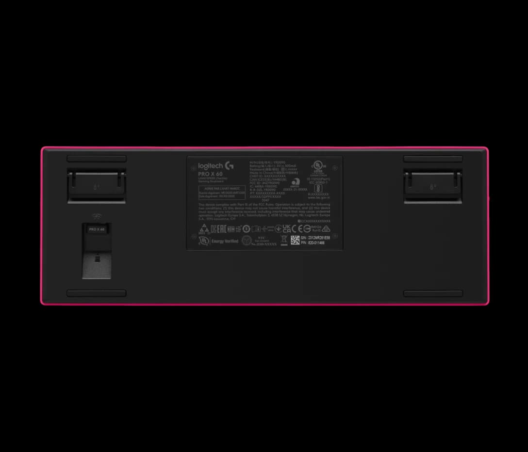 Logitech G PRO X 60 Wireless Magenta 4