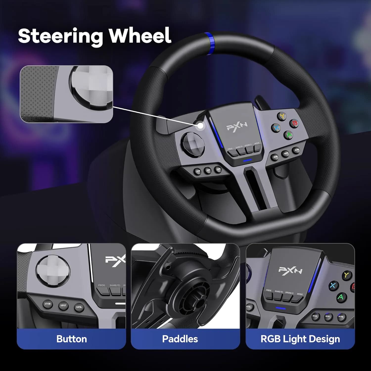 PXN V9 Gen2 Racing Wheel 3
