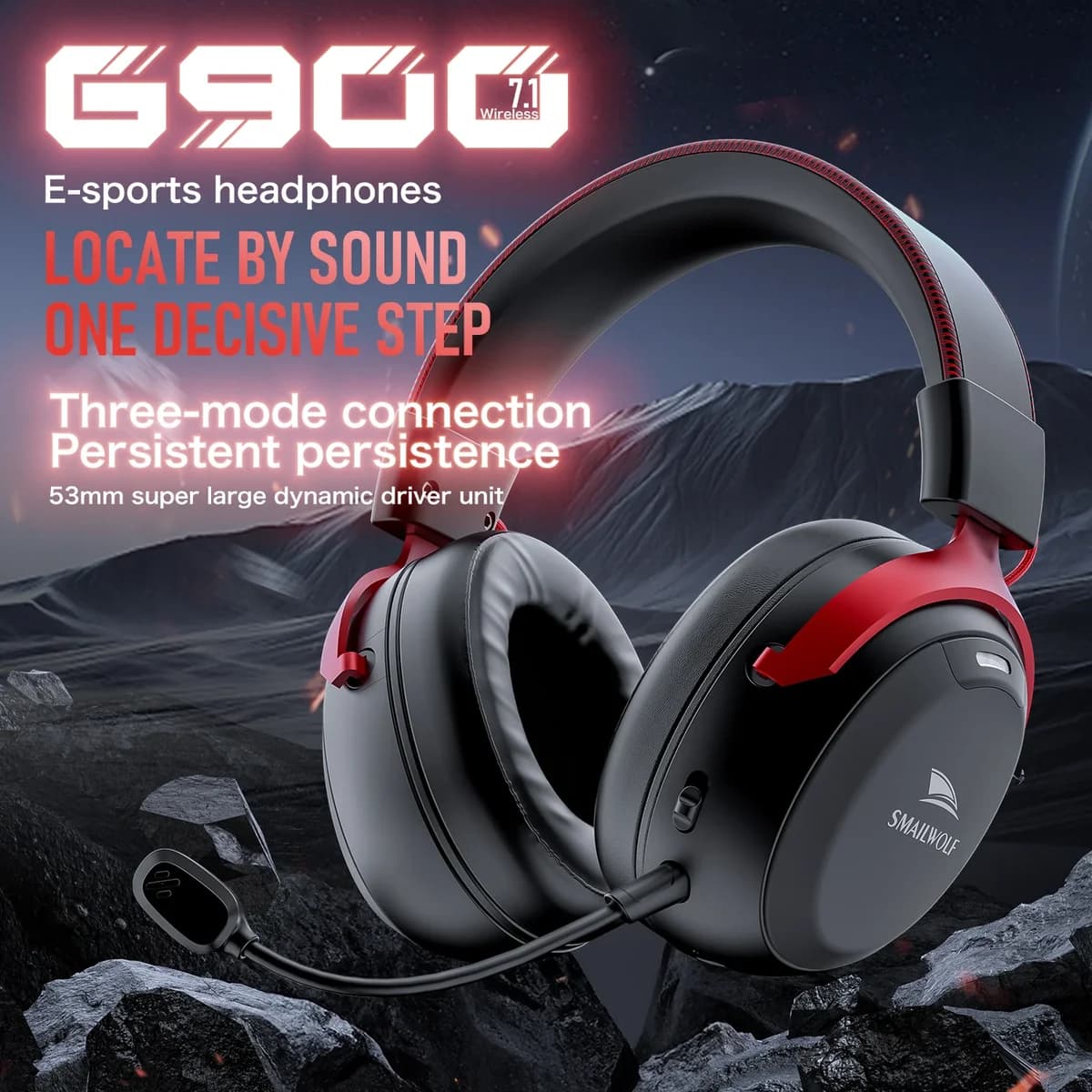 SMAILWOLF G900 Wireless 7.1 Surround 2