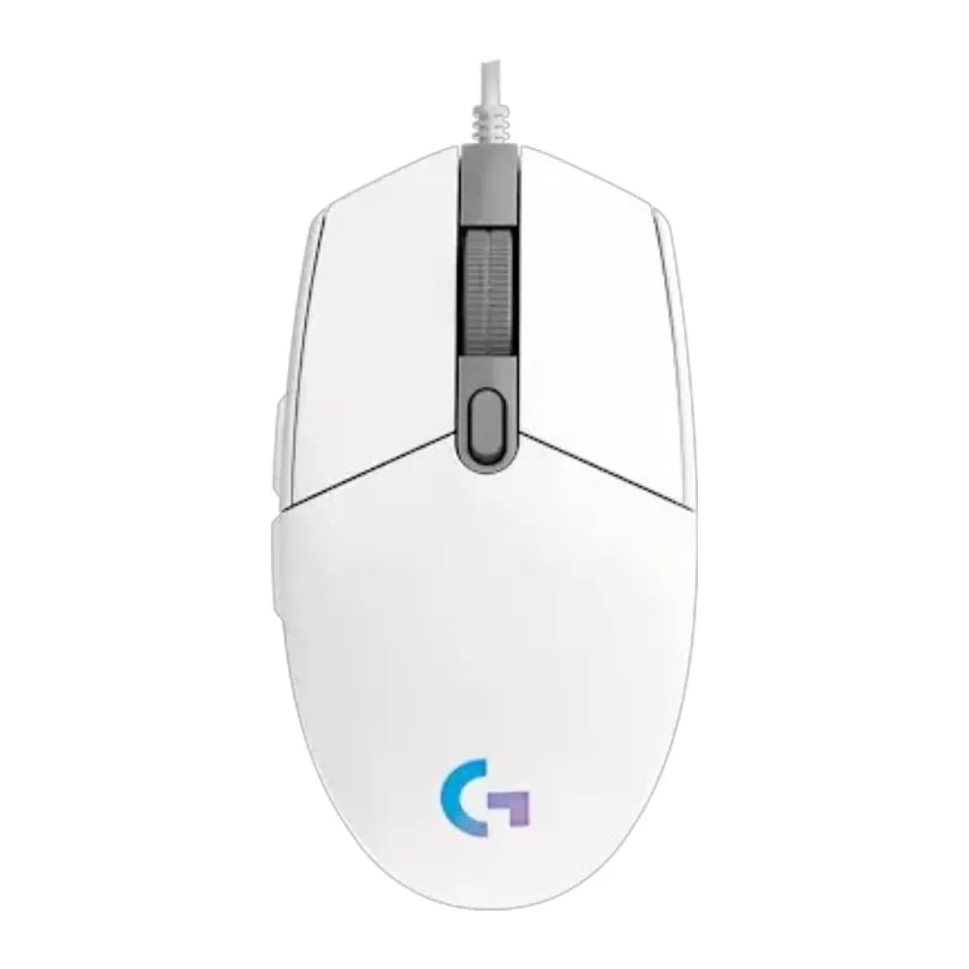 Logitech G102 LIGHTSYNC RGB Wired White 1
