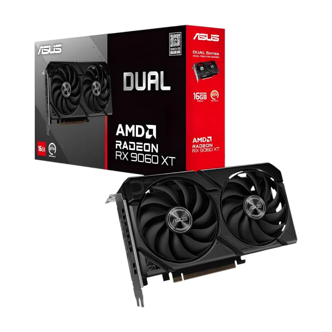 ASUS Dual Radeon RX 9060 XT 16GB GDDR6 Graphics Card 1
