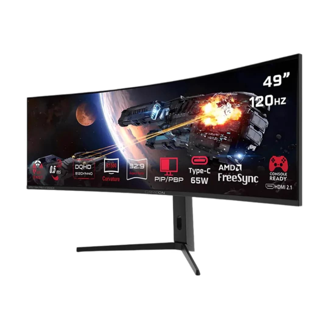 GAMEON 49In 5K DQHD 120Hz Fast VA Curved GOC49DQHD120 2