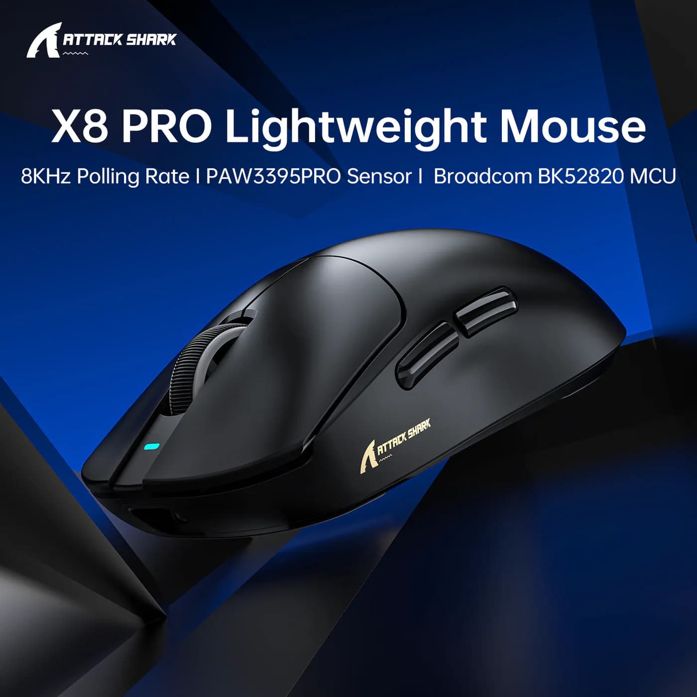 Attack Shark X8 PRO Wireless Black 2