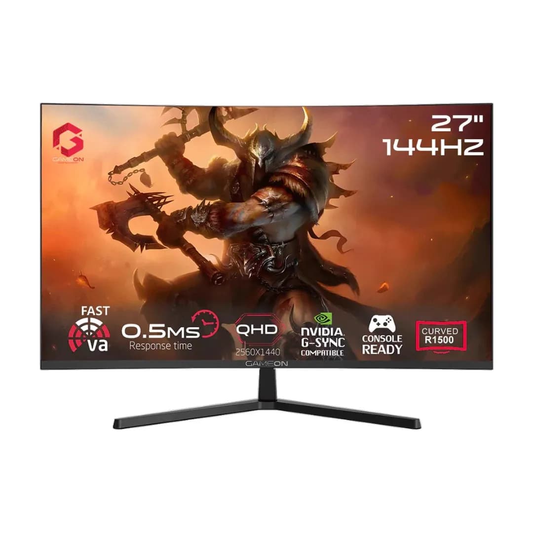 GameOn Pro 27In 2K 144Hz VA 0.5ms GC27Q144VA 1