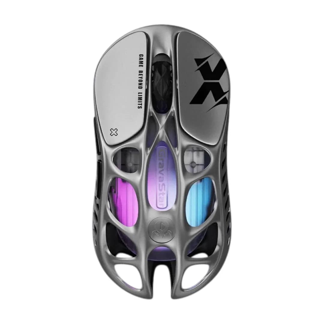 GravaStar Mercury X Silver Wireless 1