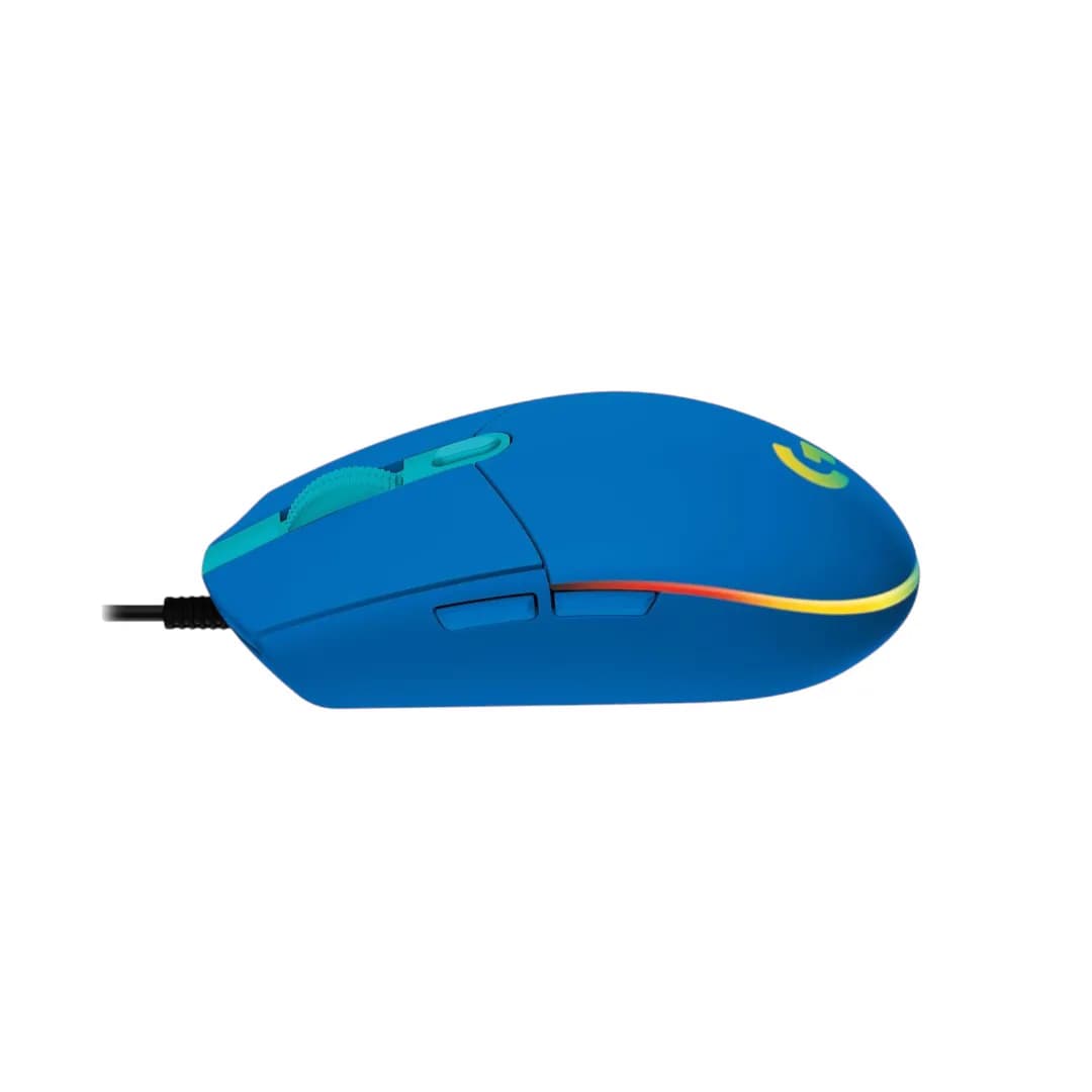Logitech G203 LIGHTSYNC Blue Wired 2