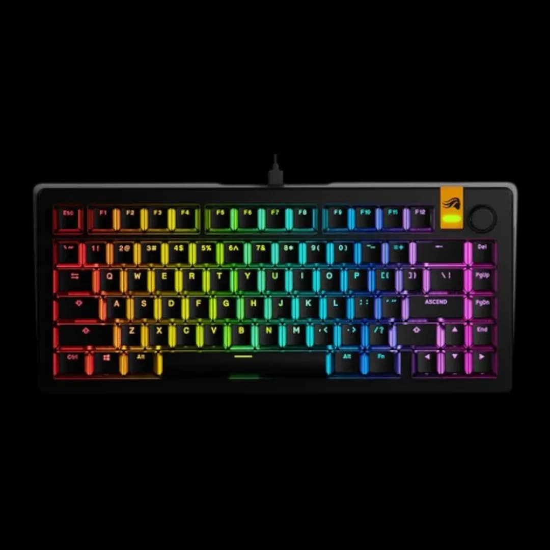 Glorious GMMK 3 HE 75% Prebuilt Wired Black 1