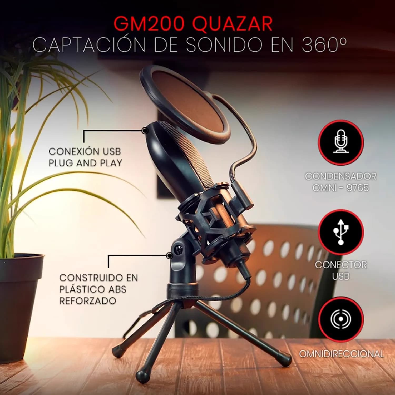 Redragon Quasar GM200 2