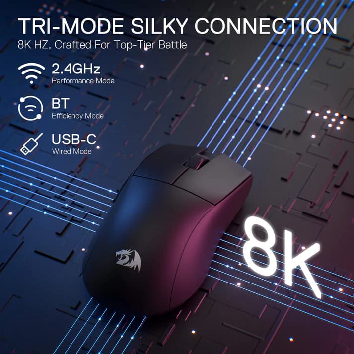 Redragon K1NG M916 ULT 8K Hz Black 4