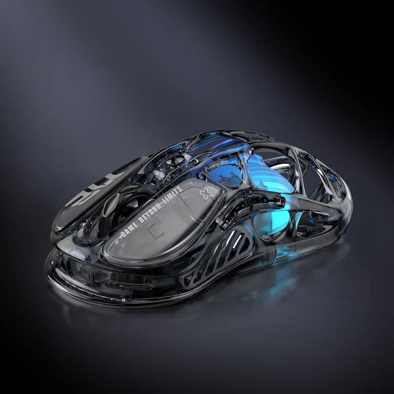 GravaStar Mercury M2 Transparent Black Wireless 2