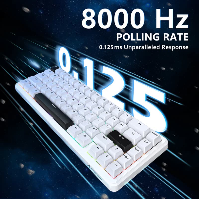 Attack Shark X65 HE Wired Simple White 3