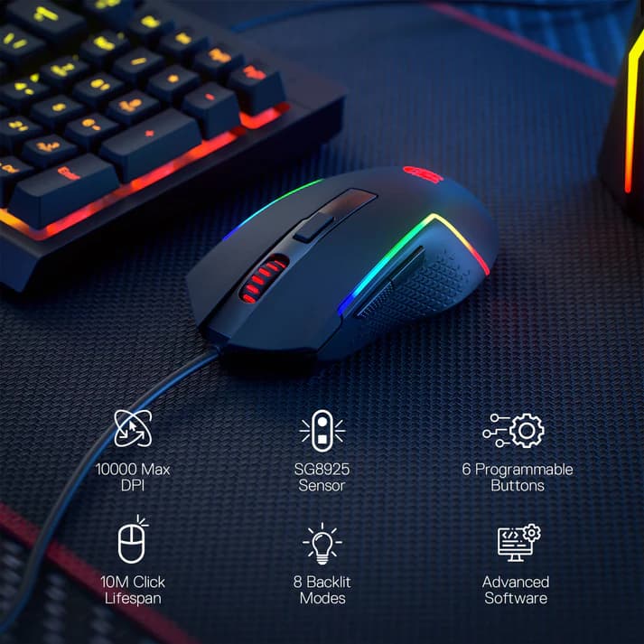 Redragon TRIDENT M616 Wired 2