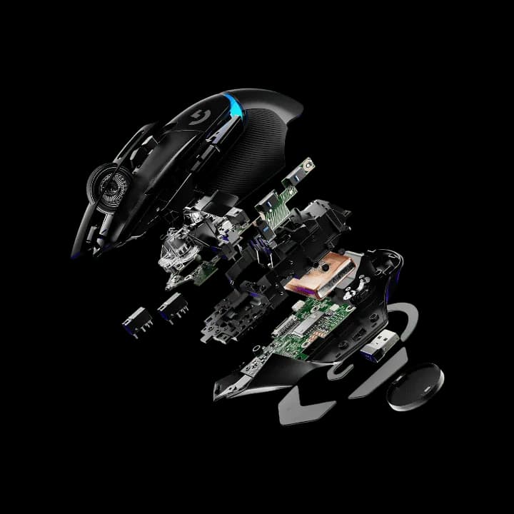 Logitech G502 X Plus Wireles Black 3