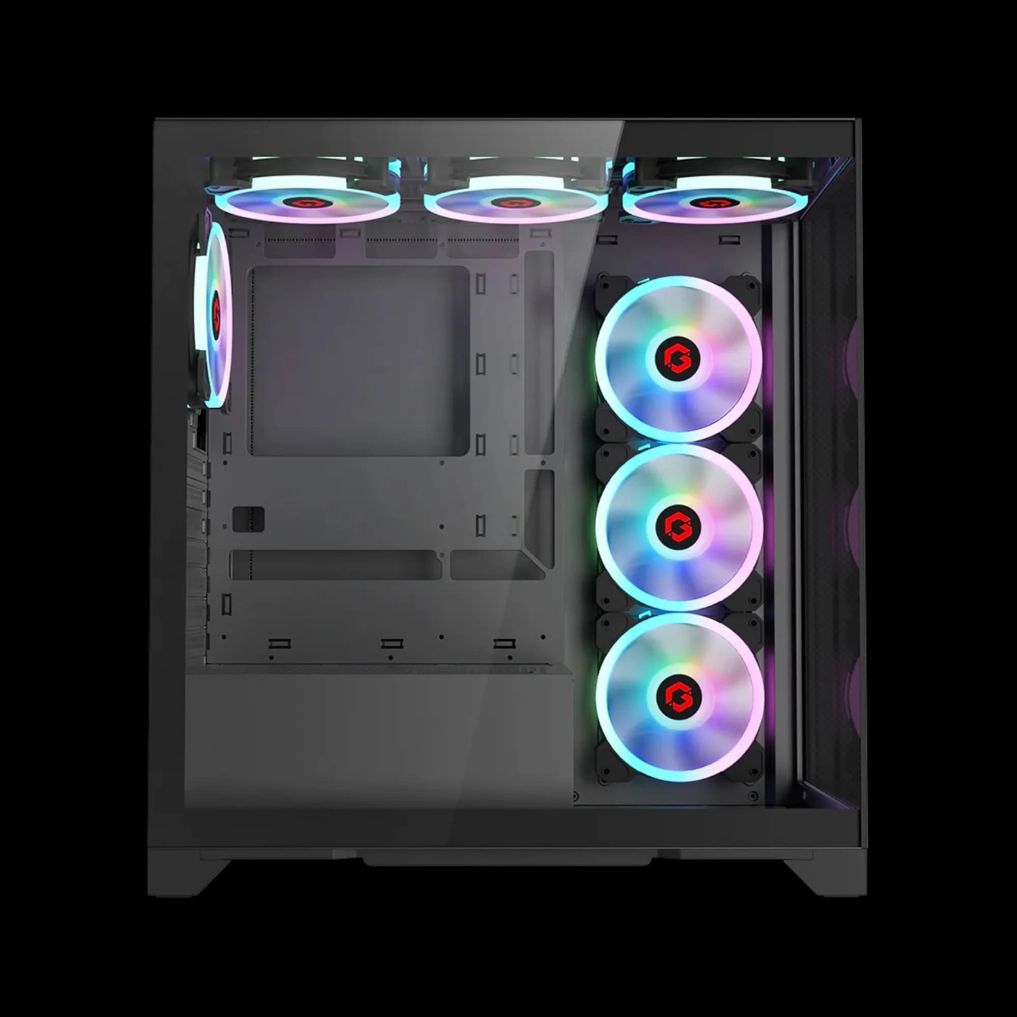 GAMEON Emperor Midnight IV Mid Tower (Black) 2