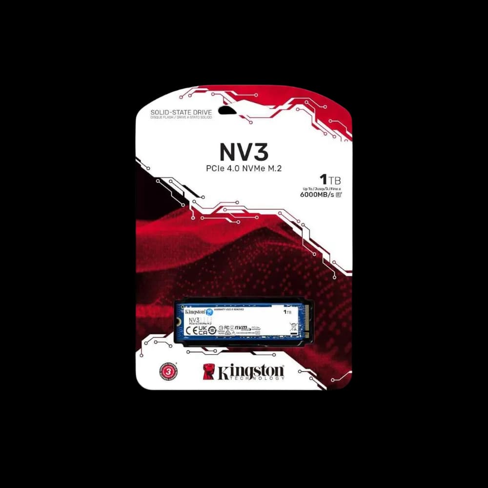 KINGSTON M.2 1TB NV3 PCIe 4.0 NVMe 6000MB 1