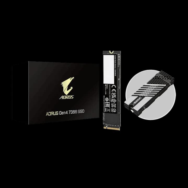 GIGABYTE AORUS Gen4 7300 SSD 2TB 1