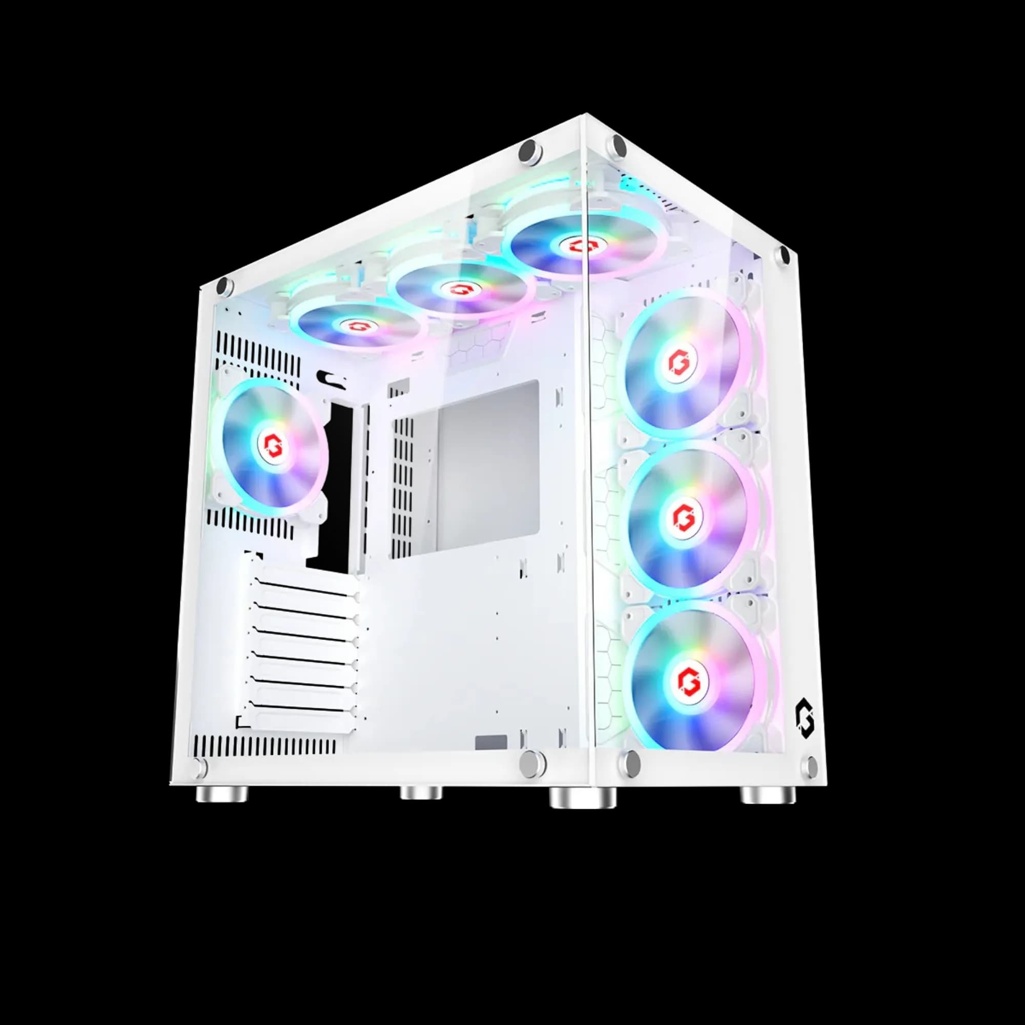 GAMEON Emperor Midnight II Mid Tower (White) 2