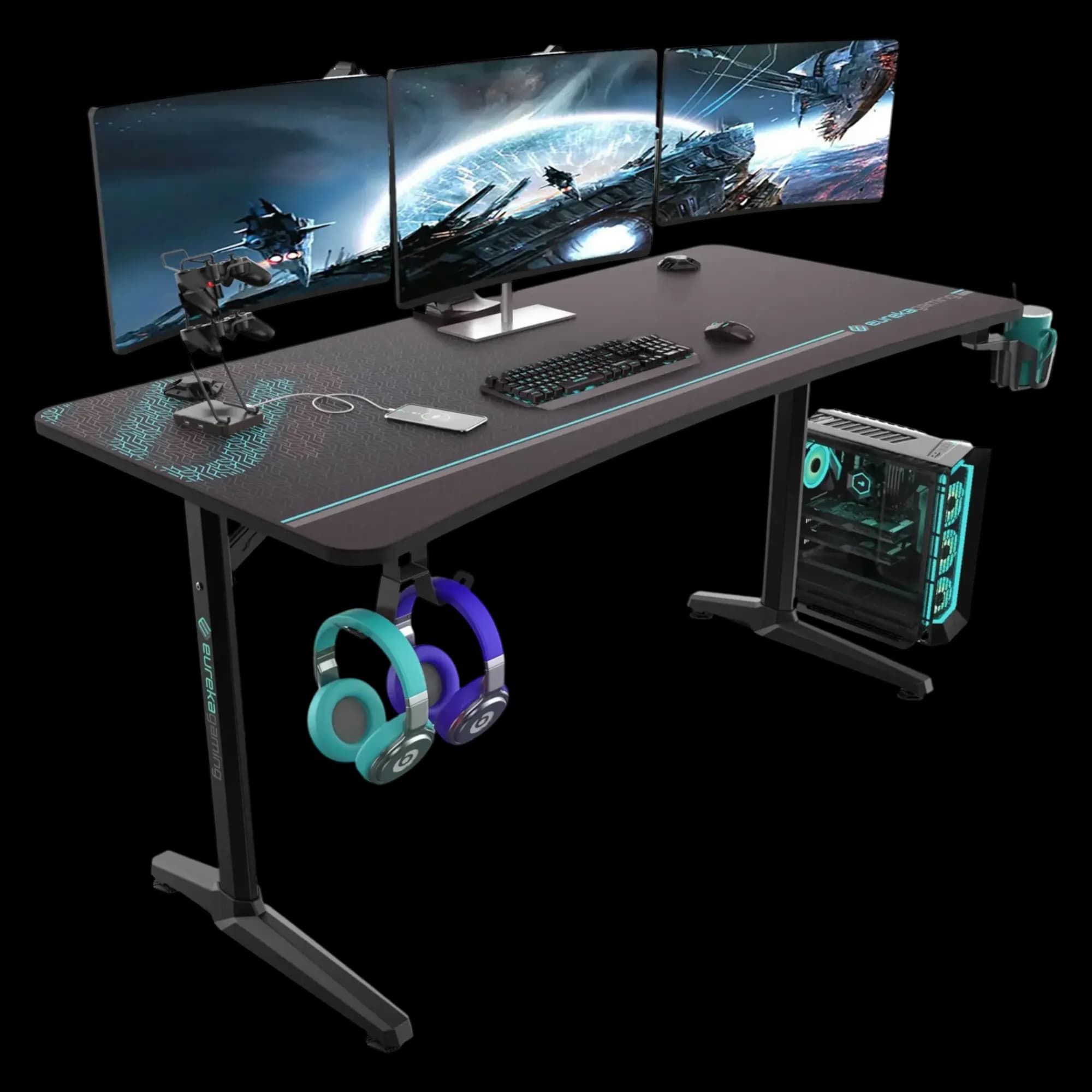 Eureka Ergonomic I60 Polygon Leg (ERK-GIP-P60B) 1