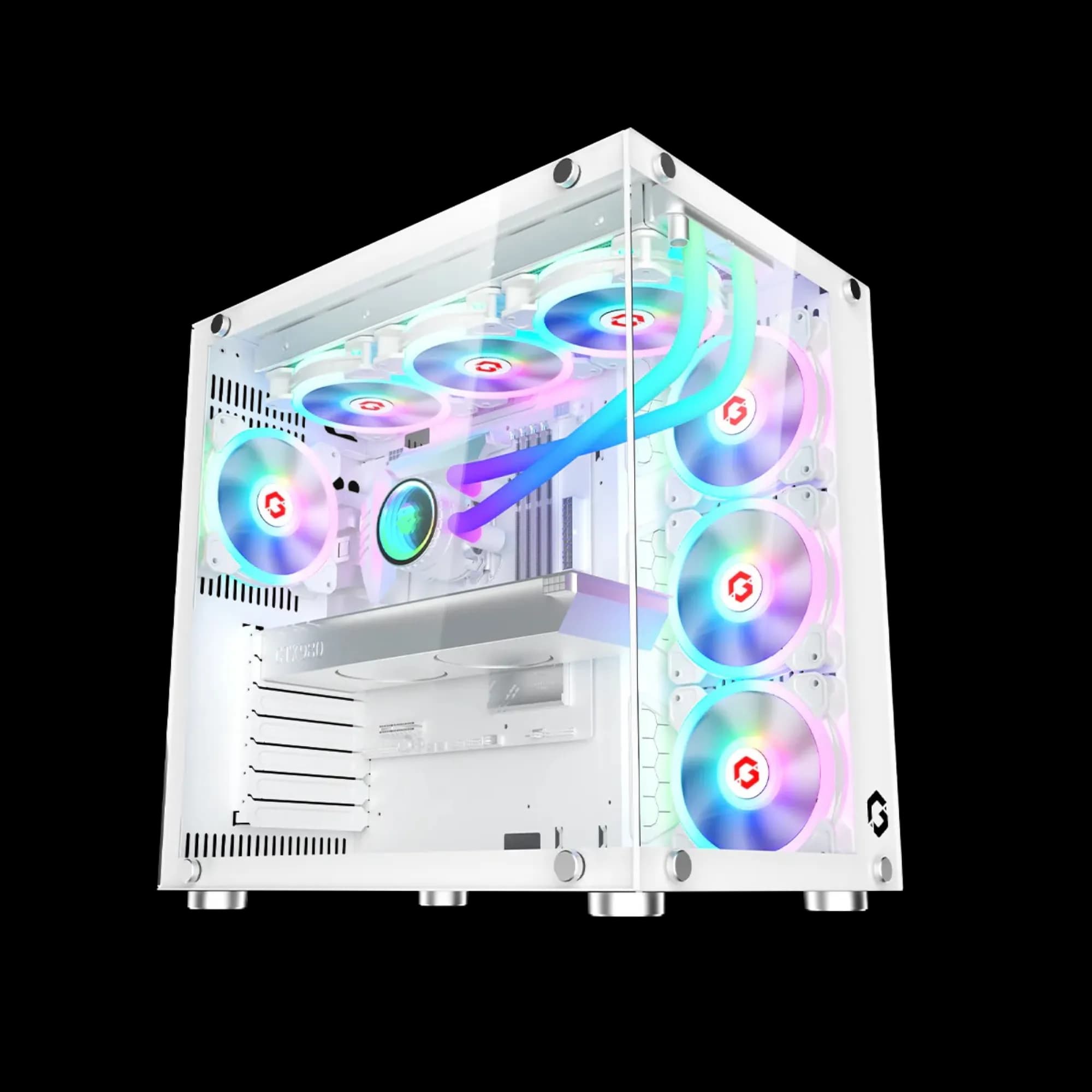 GAMEON Emperor Midnight II Mid Tower (White) 1