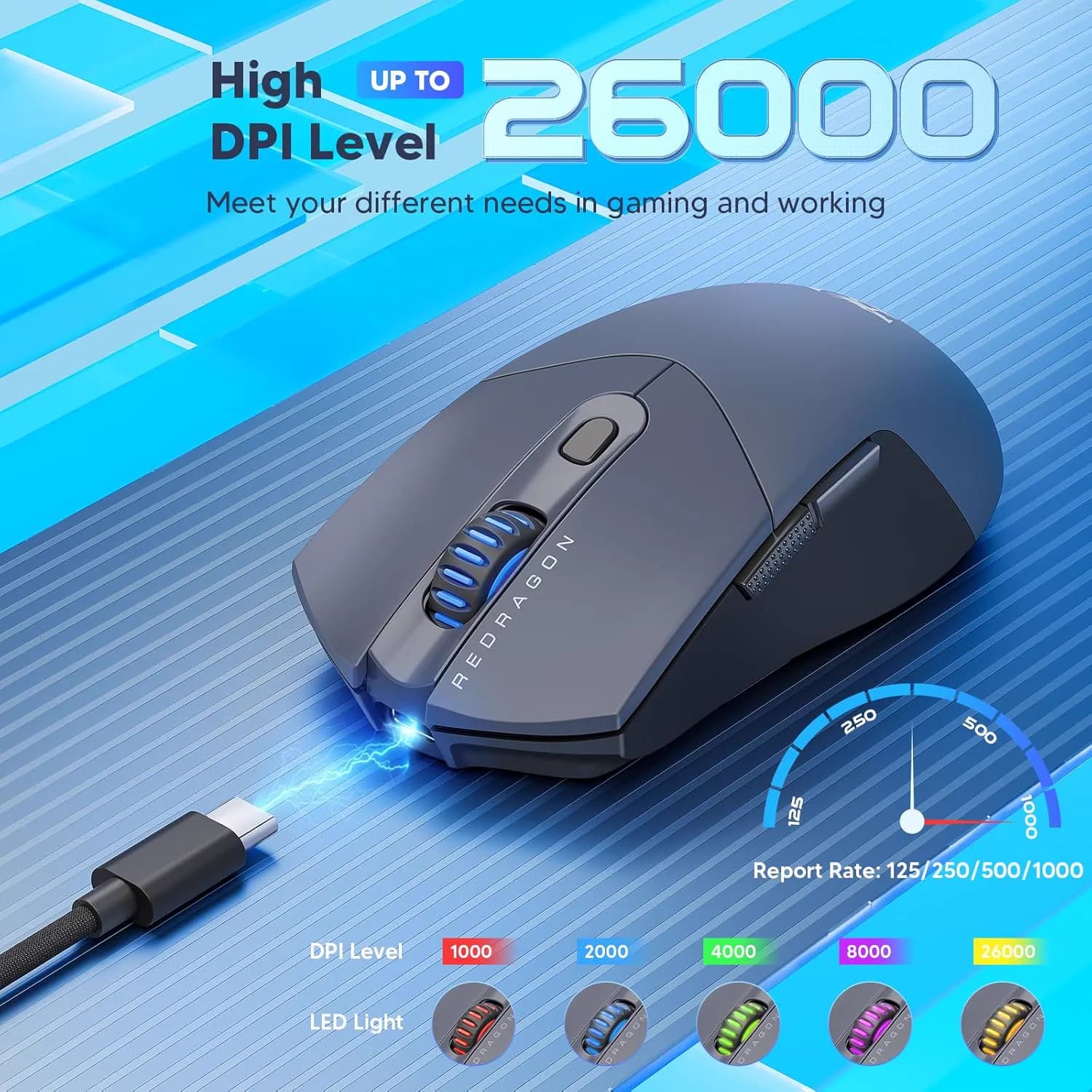 Redragon M917GB-PRO ST4R 5