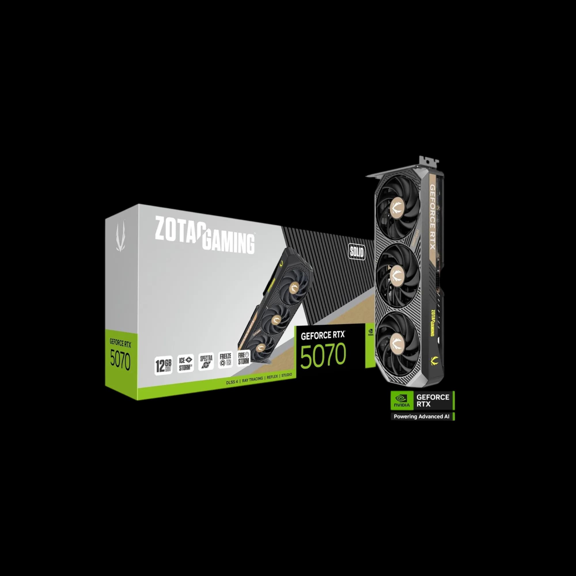 ZOTAC RTX 5070 SOLID 12GB GDDR7 1