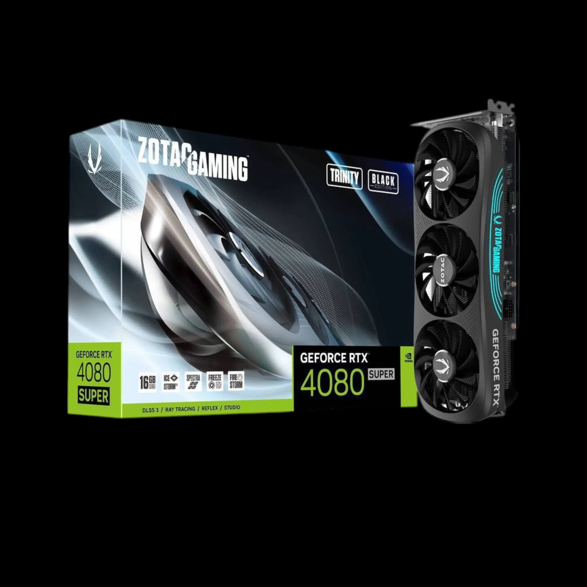 ZOTAC RTX 4080 16GB Super Trinity Black 1