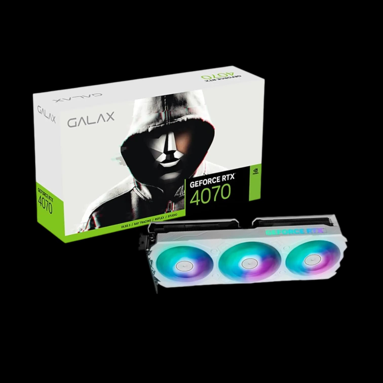 GALAX GeForce RTX 4070 EX Gamer White OC 12GB GDDR6X 1