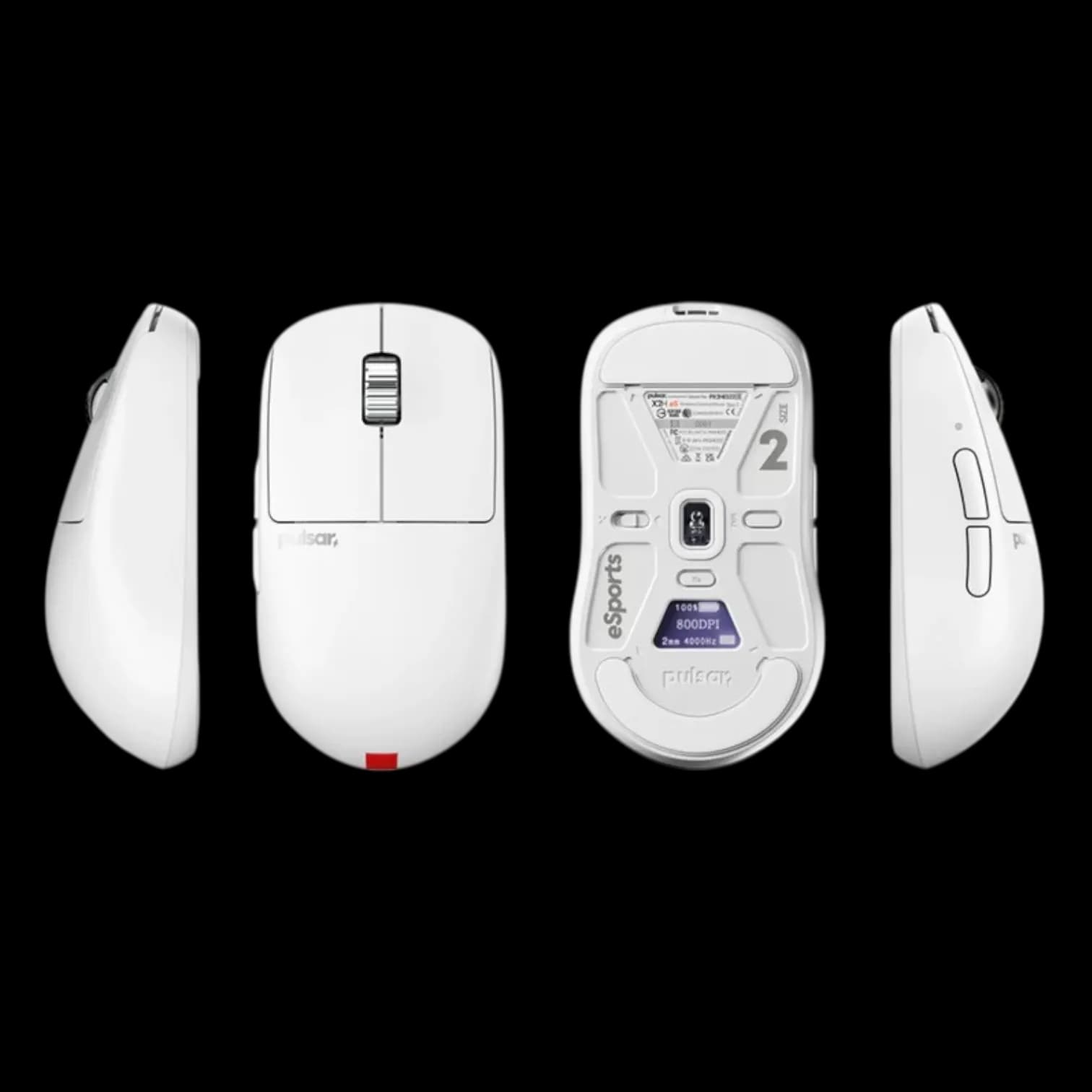 Pulsar X2H eS Size 2 Wireless (White) px2hes22 2