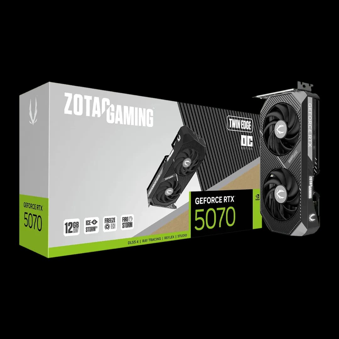ZOTAC RTX 5070 12GB Twin Edge GDDR7 1