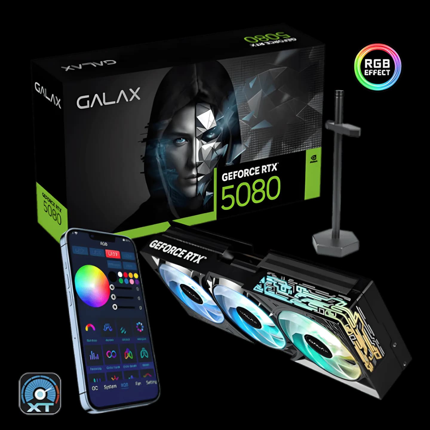 Galax RTX 5080 1-Click OC 16GB GDDR7 1