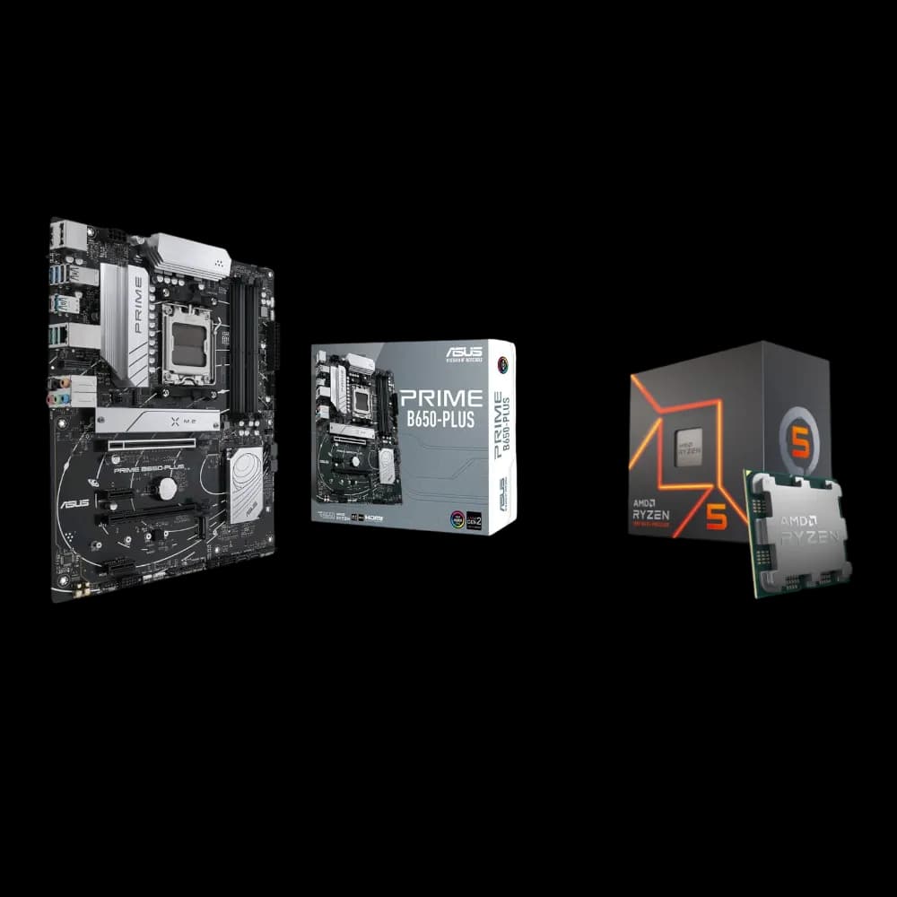 AMD Ryzen 5 7600 try | ASUS B650-PLUS PRIME 1