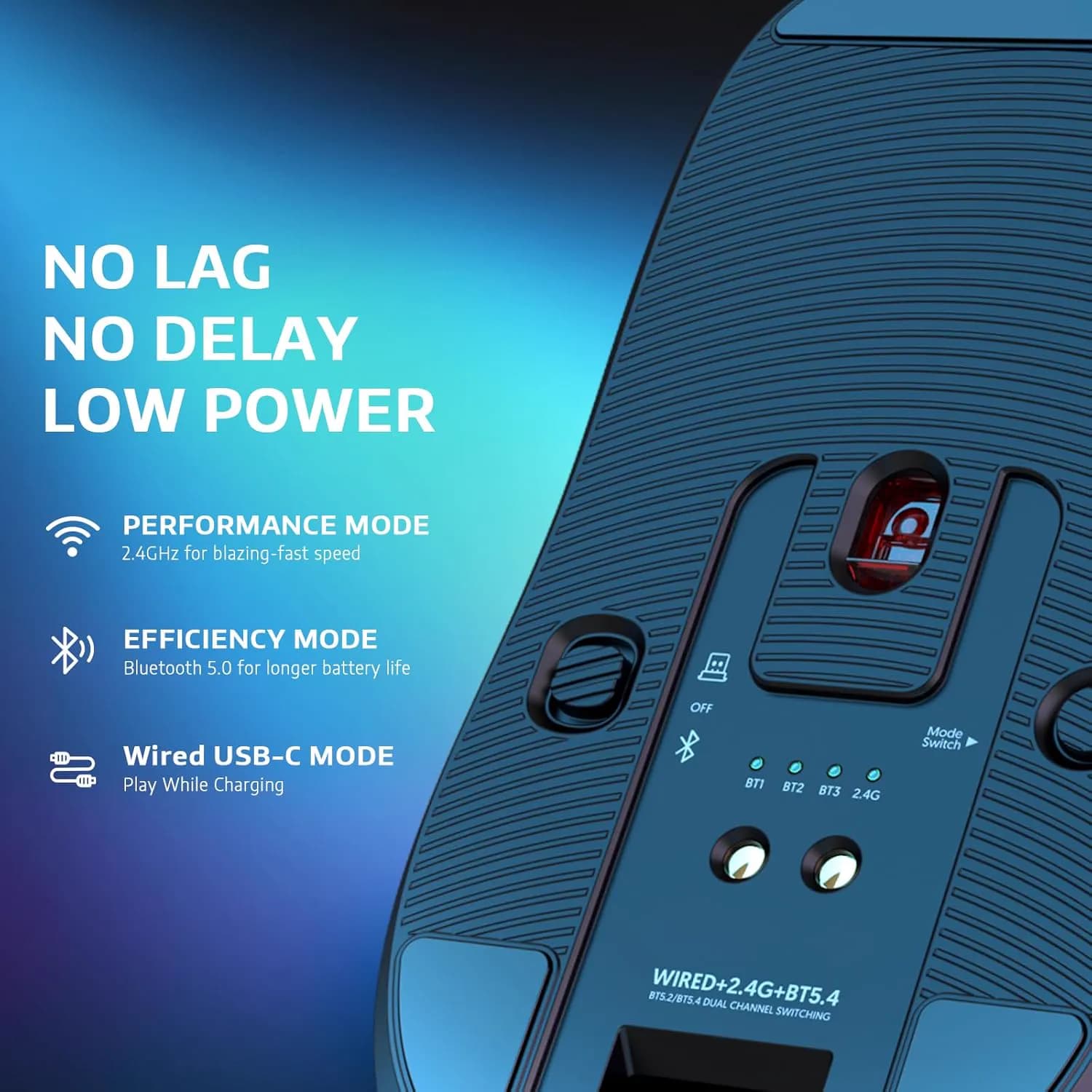 Attack Shark X6 Wireless Black 5