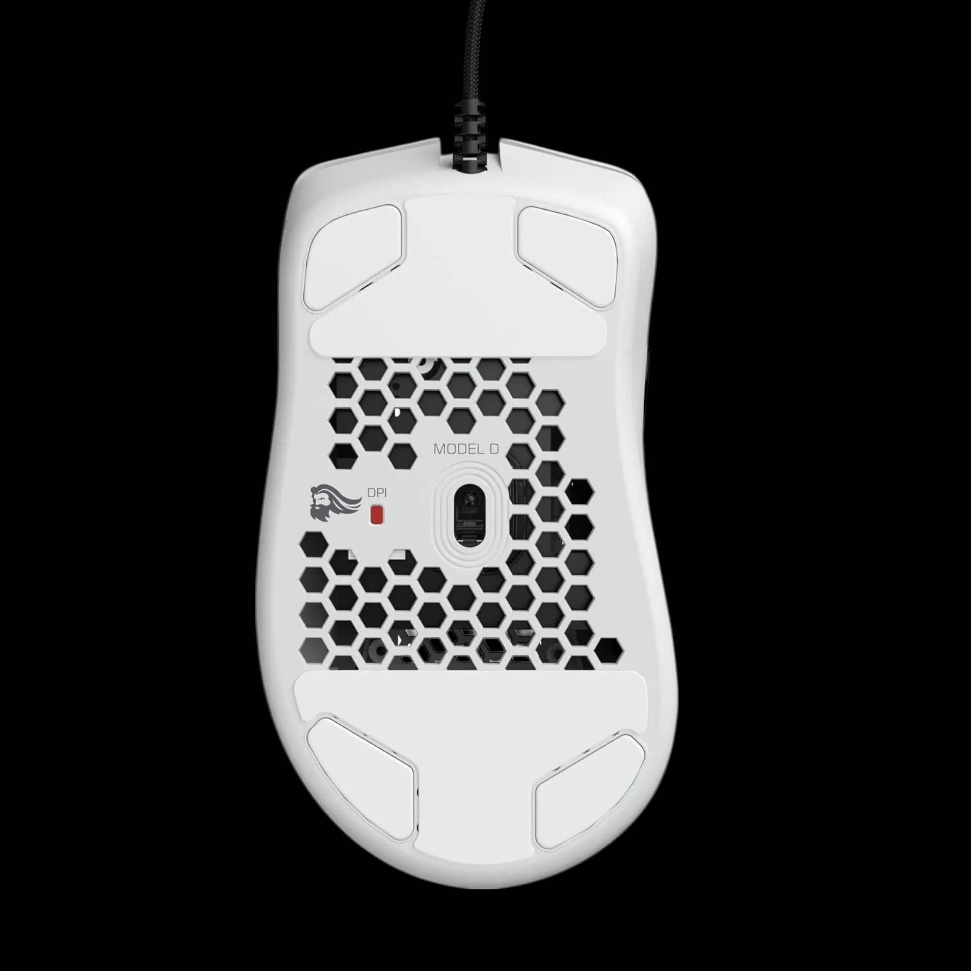 GLORIOUS MODEL D MATTE Wired (White) 3