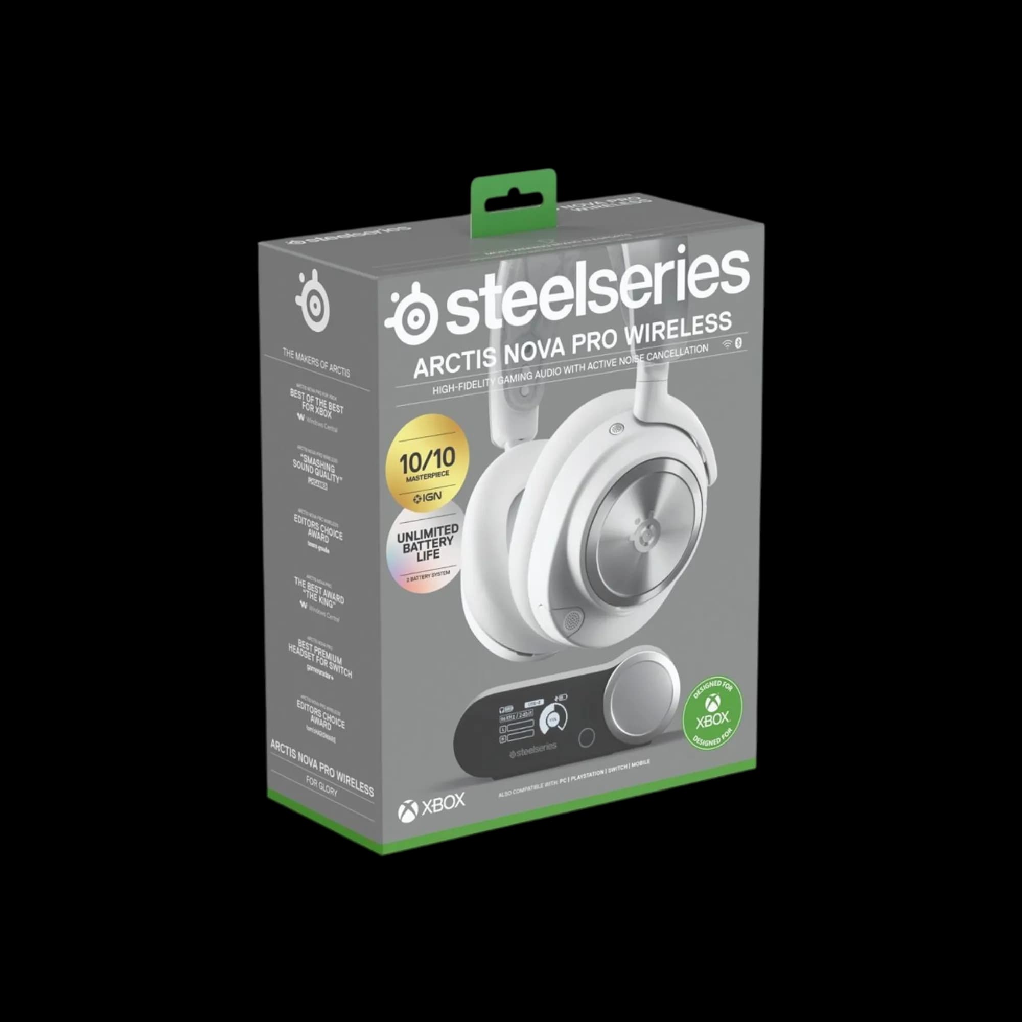 SteelSeries Arctis Nova Pro Wireless White (Xbox & PC) 4