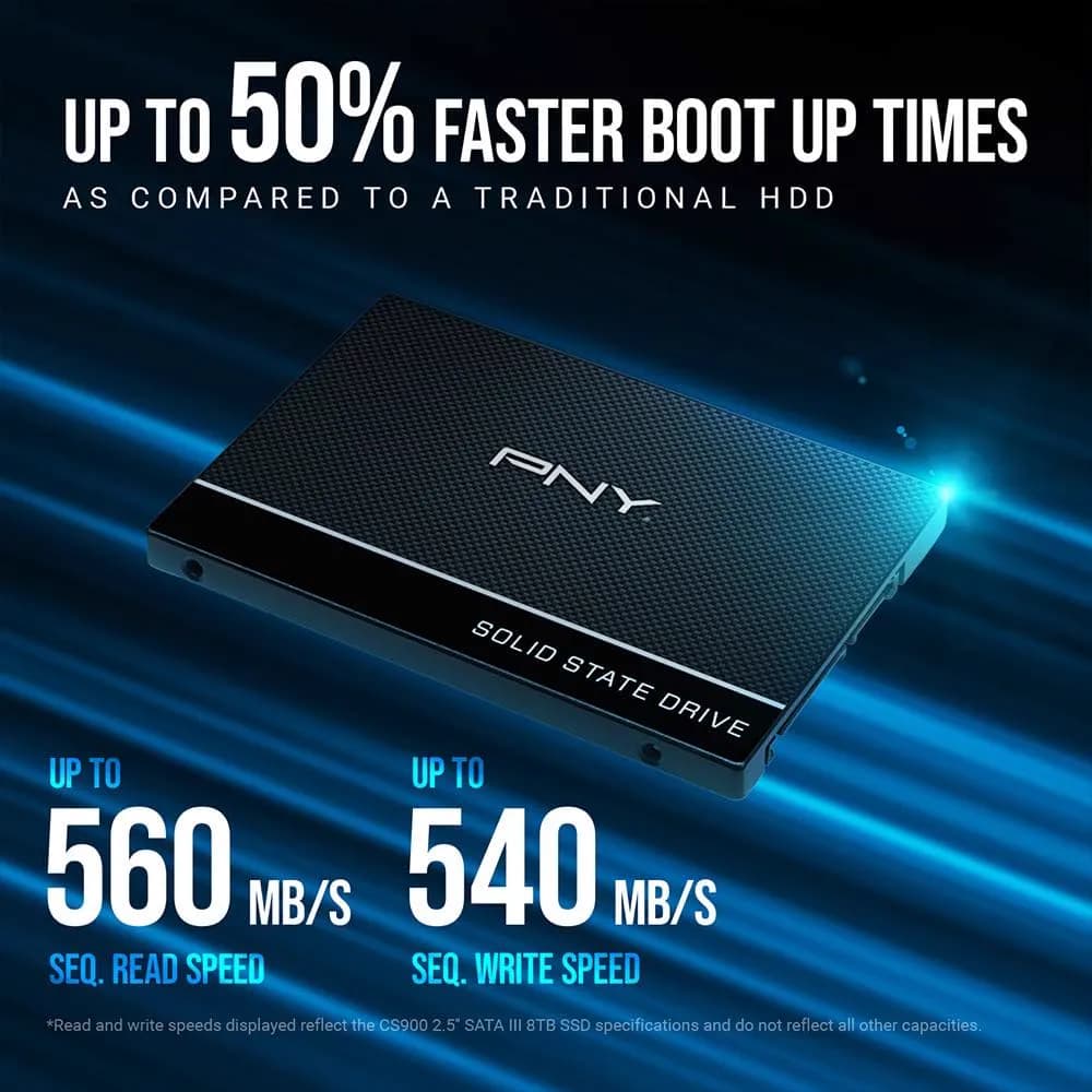 PNY CS900 SSD 1TB 2.5 SATA 4