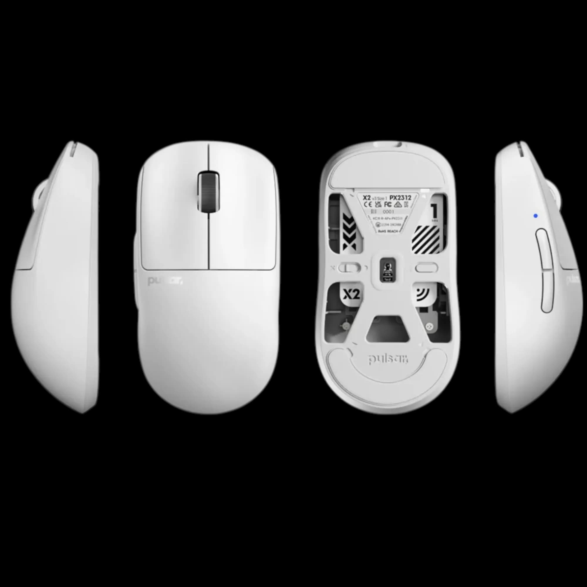 Pulsar X2H v3 Wireless Size 1 (White) px2h312 3