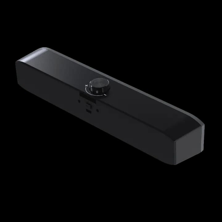 Fantech GS206 LITE GROOVE BAR Wired Black 3
